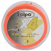 Kolpo KX4 Braid Orange 150mt - 0,06mm