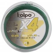 Kolpo KX4 Braid Green 150mt - 0,08mm