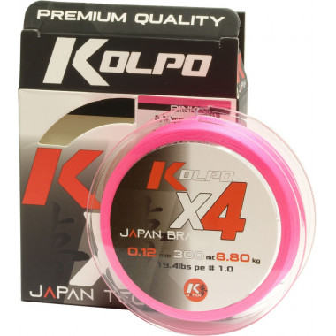 Kolpo KX4 Braid Pink 300mt