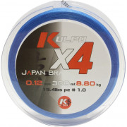 Kolpo KX4 Braid Blue 300mt - 0,10mm