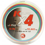 Kolpo KX4 Braid Multicolor 300mt - 0,06mm