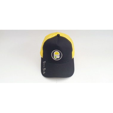 Gorra Diema Baits Negro - Amarillo