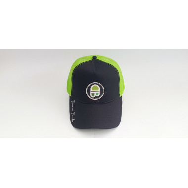 Gorra Diema Baits Negra - Verde