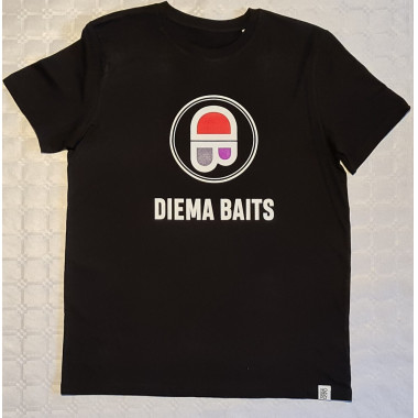 Modelo Camiseta Diema Baits Negra LR