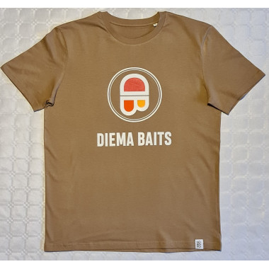 Modelo Camiseta Diema Baits Camel