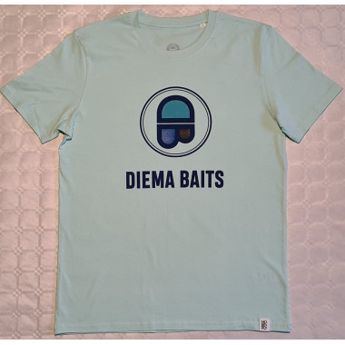 Modelo Camiseta Diema Baits Caribean Blue