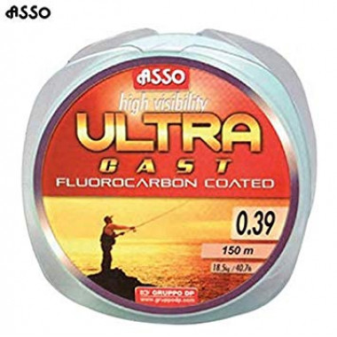 ASSO ULTRA CAST 150mt WHITE FLUO